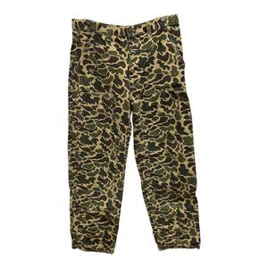 Stüssy 100% Cotton Camo Workgear Cargo Pants Style Pants Size 32W